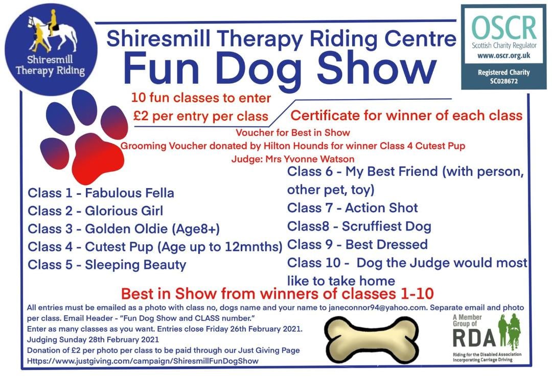 Shiresmill Virtual Dog Show